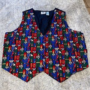 Vintage nutcracker vest